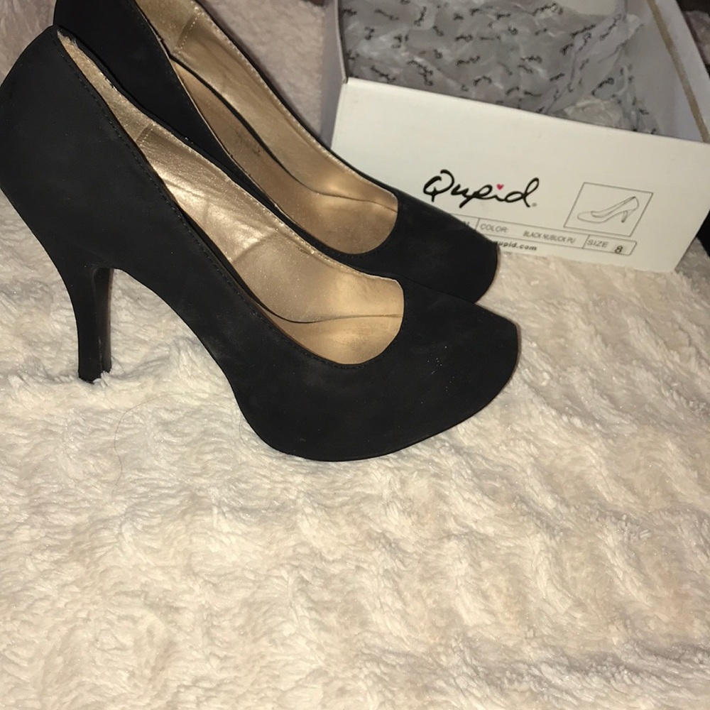 Black heels